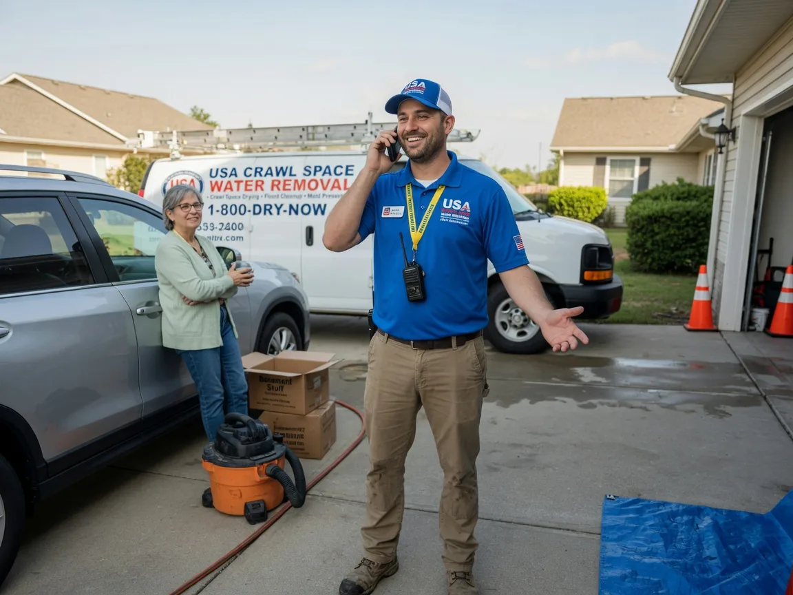 Crawl Space Water Removal Delta City, MS FAQs
